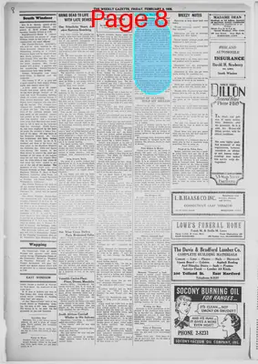 Page thumbnail for The Weekly Gazette
