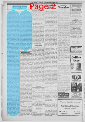 Page thumbnail for The Weekly Gazette
