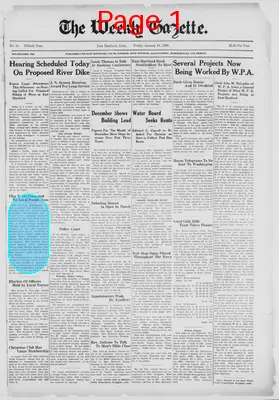 Page thumbnail for The Weekly Gazette