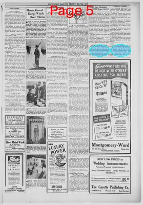 Page thumbnail for The Weekly Gazette