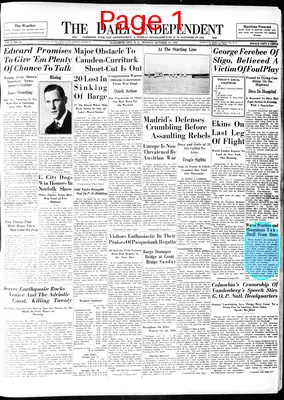 Page thumbnail for The Daily Independent