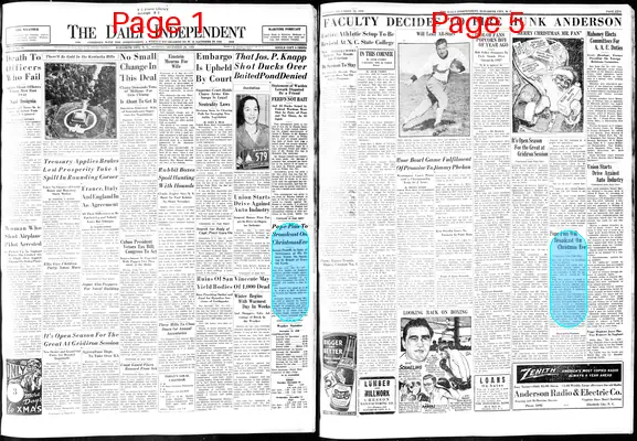 Page thumbnail for The Daily Independent