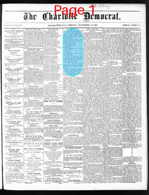 Page thumbnail for The Charlotte Democrat
