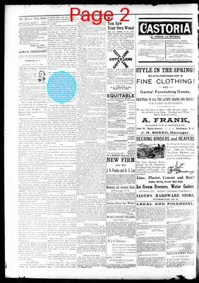 Page thumbnail for The Durham Daily Globe
