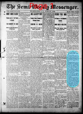 Page thumbnail for The Semi Weekly Messenger