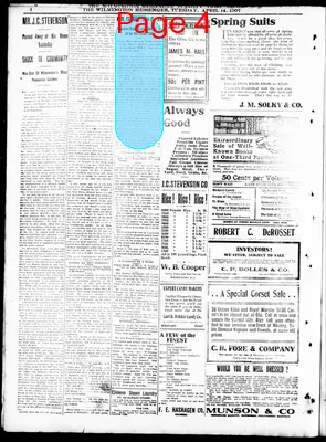 Page thumbnail for The Semi Weekly Messenger