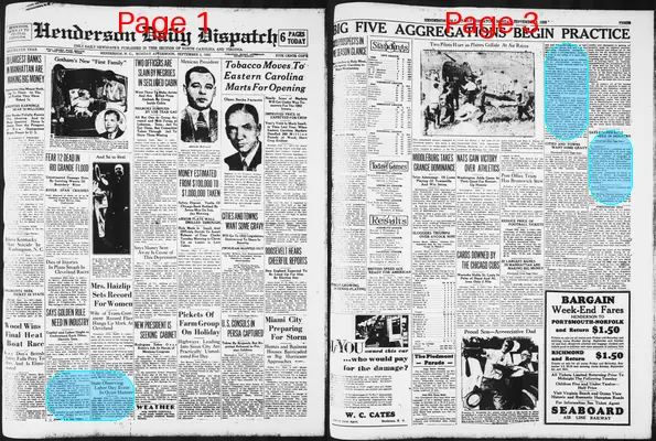 Page thumbnail for Henderson Daily Dispatch