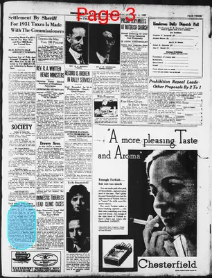 Page thumbnail for Henderson Daily Dispatch