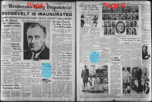 Page thumbnail for Henderson Daily Dispatch