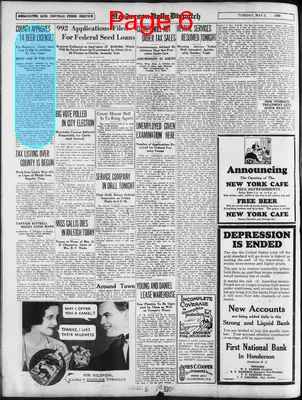 Page thumbnail for Henderson Daily Dispatch