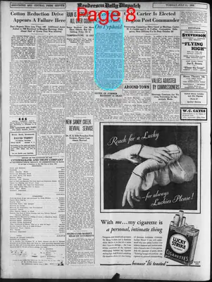 Page thumbnail for Henderson Daily Dispatch