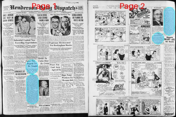 Page thumbnail for Henderson Daily Dispatch