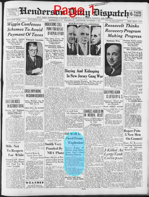 Page thumbnail for Henderson Daily Dispatch
