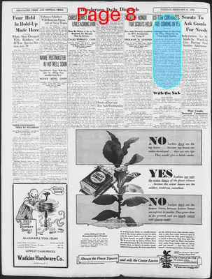Page thumbnail for Henderson Daily Dispatch
