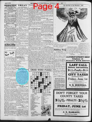 Page thumbnail for Henderson Daily Dispatch