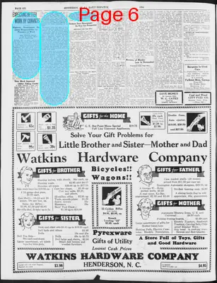 Page thumbnail for Henderson Daily Dispatch