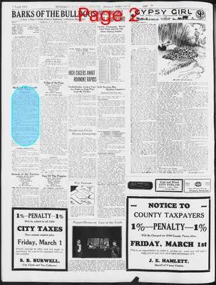 Page thumbnail for Henderson Daily Dispatch