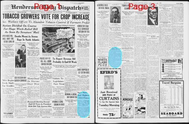 Page thumbnail for Henderson Daily Dispatch