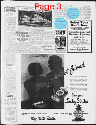 Page thumbnail for Henderson Daily Dispatch