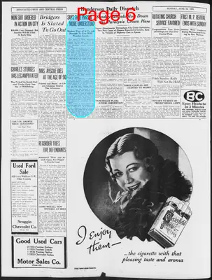 Page thumbnail for Henderson Daily Dispatch