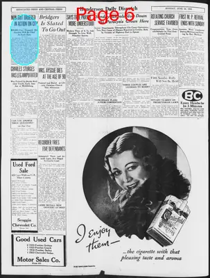 Page thumbnail for Henderson Daily Dispatch