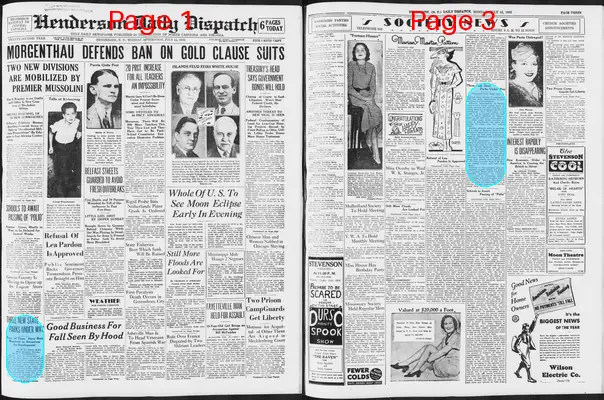Page thumbnail for Henderson Daily Dispatch