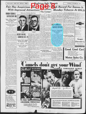 Page thumbnail for Henderson Daily Dispatch