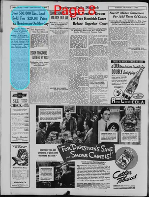 Page thumbnail for Henderson Daily Dispatch