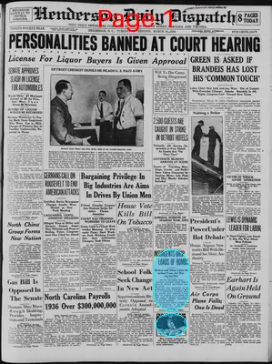 Page thumbnail for Henderson Daily Dispatch