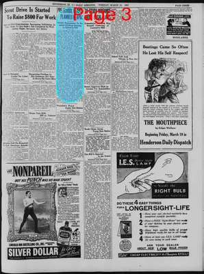 Page thumbnail for Henderson Daily Dispatch