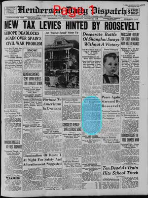Page thumbnail for Henderson Daily Dispatch