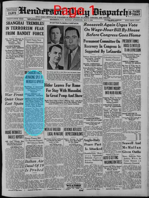 Page thumbnail for Henderson Daily Dispatch