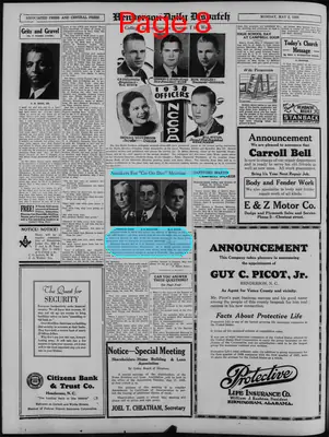 Page thumbnail for Henderson Daily Dispatch