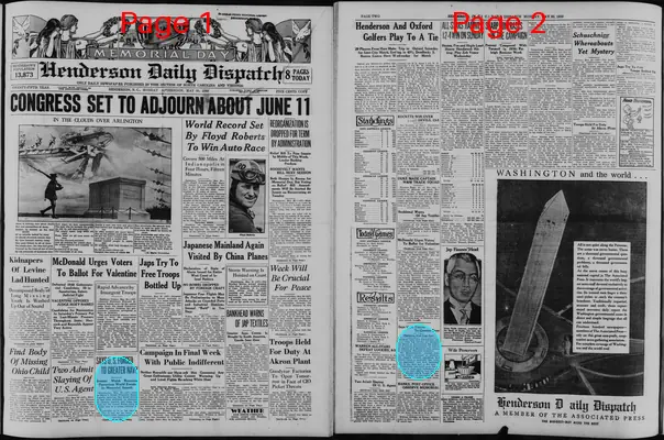 Page thumbnail for Henderson Daily Dispatch