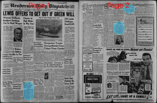 Page thumbnail for Henderson Daily Dispatch