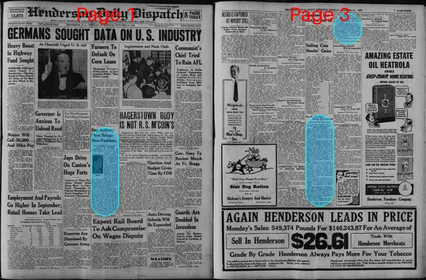 Page thumbnail for Henderson Daily Dispatch