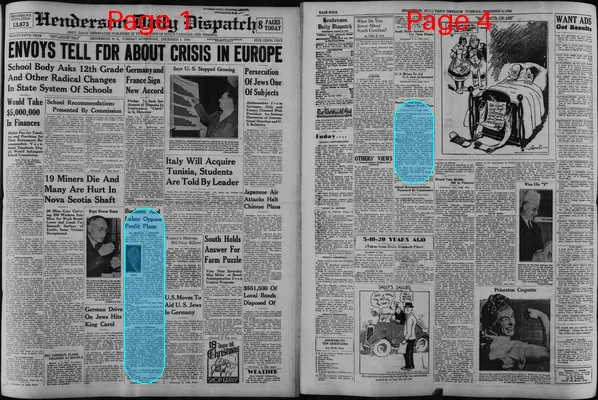Page thumbnail for Henderson Daily Dispatch
