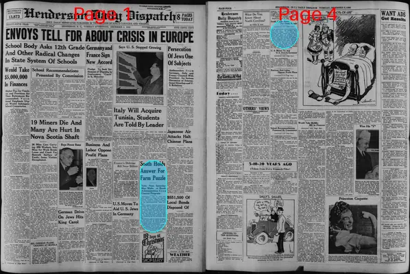 Page thumbnail for Henderson Daily Dispatch