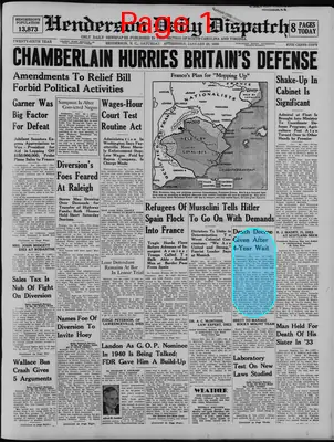 Page thumbnail for Henderson Daily Dispatch