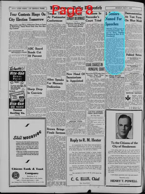 Page thumbnail for Henderson Daily Dispatch