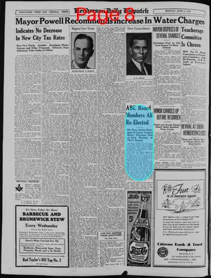 Page thumbnail for Henderson Daily Dispatch