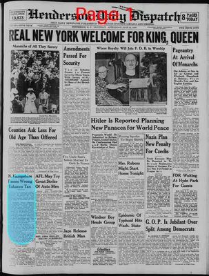 Page thumbnail for Henderson Daily Dispatch