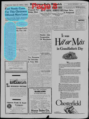 Page thumbnail for Henderson Daily Dispatch