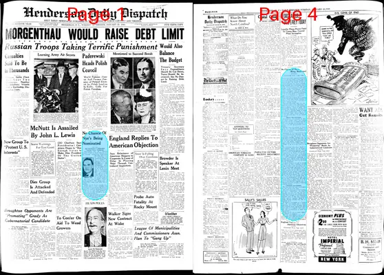 Page thumbnail for Henderson Daily Dispatch