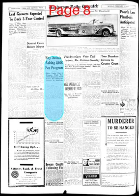 Page thumbnail for Henderson Daily Dispatch