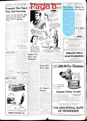 Page thumbnail for Henderson Daily Dispatch