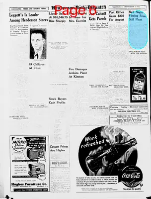 Page thumbnail for Henderson Daily Dispatch