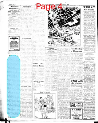 Page thumbnail for Henderson Daily Dispatch