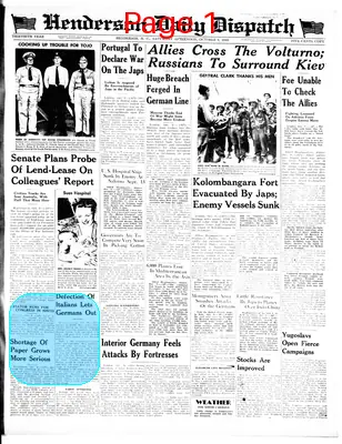 Page thumbnail for Henderson Daily Dispatch