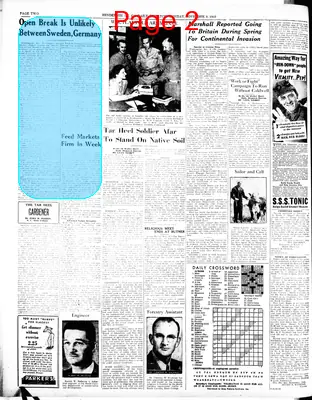 Page thumbnail for Henderson Daily Dispatch